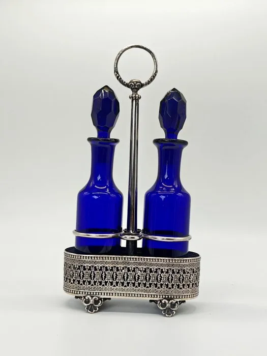 faccioli - Oil vessel (3) -.800 silver