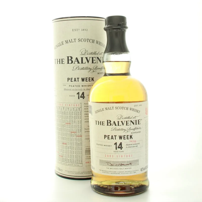 Balvenie 14 Year Old Peat Week 2003 (70cl, 48.3%)