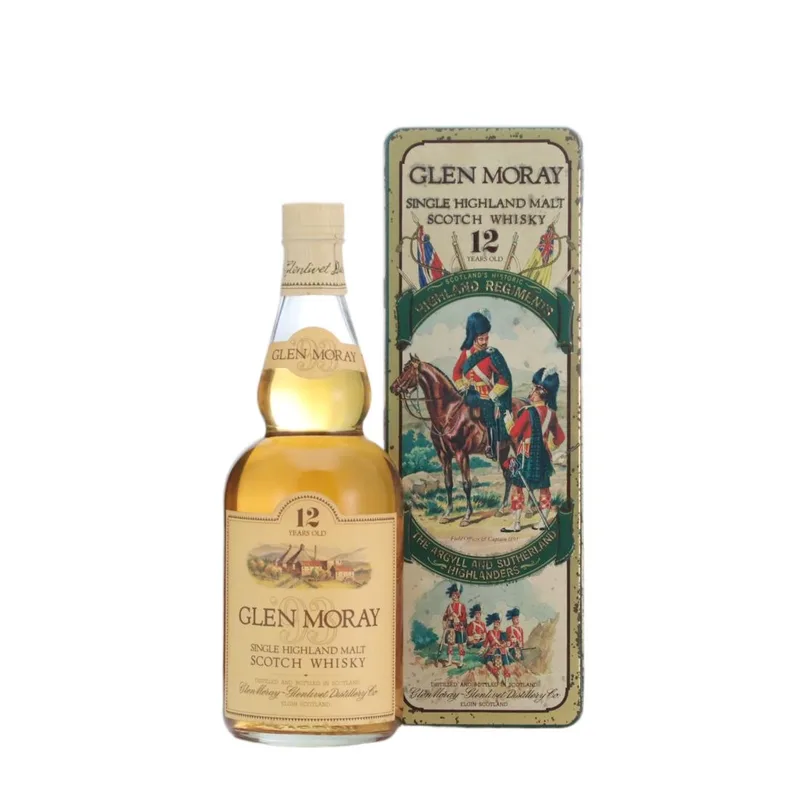 Glen Moray – '93 12 Year Old - Argyll & Sutherland Highlanders Tin