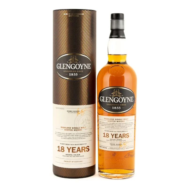 Glengoyne – 18 Year Old Travel Retail Exclusive (1L, 40%)
