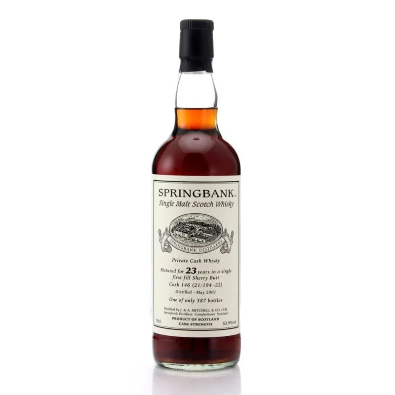 Springbank – 2001 23 Year Old (70cl, 53.90%)