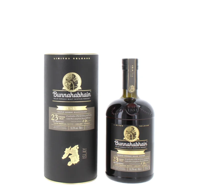 Bunnahabhain – 23 Year Old 1999 Triple Sherry Wood Finish
