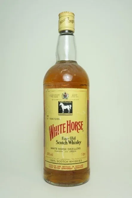 White Horse Blended Scotch Whisky 1970s (1L, 43%)