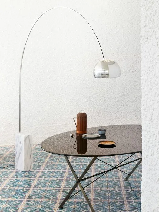Flos - Achille Castiglioni, Pier Giacomo Castiglioni - Floor lamp - ARCO led - Carrara marble