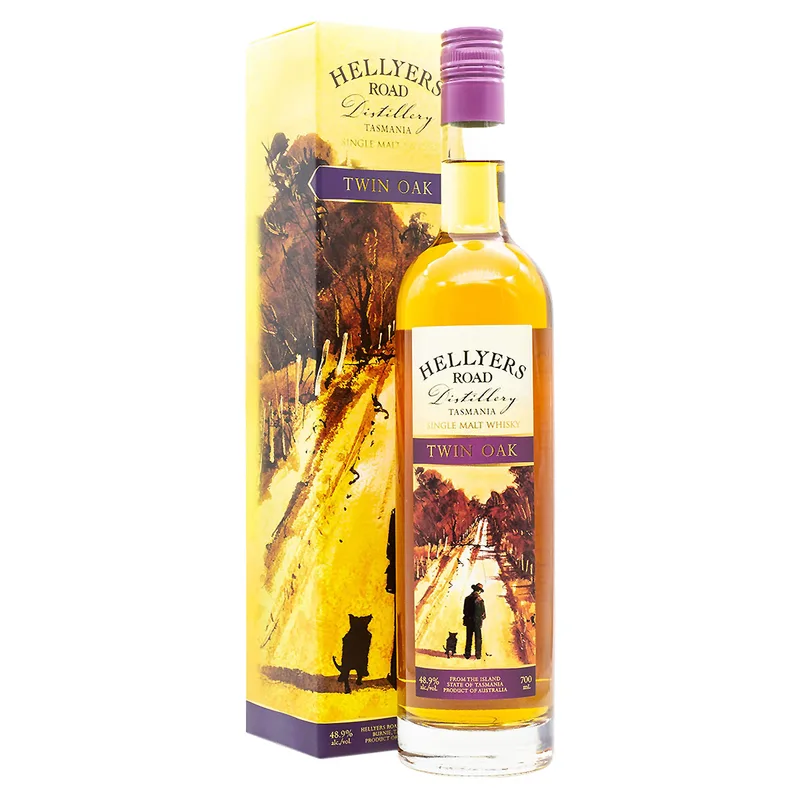 Hellyers Road – Twin Oak Tasmanian Single Malt Whisky (70cl, 48%)