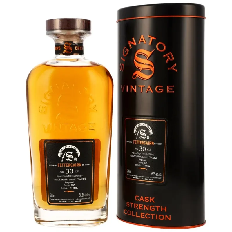 Fettercairn – 30 Year Old 1995/2026 Hogshead #2829 Symingtons Choice