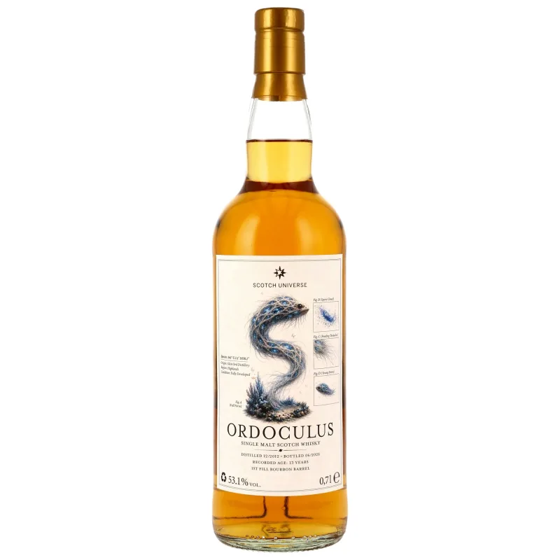 ORDOCULUS 2012/2026 13 Year Old Single Malt 1st Fill Bourbon Barrel