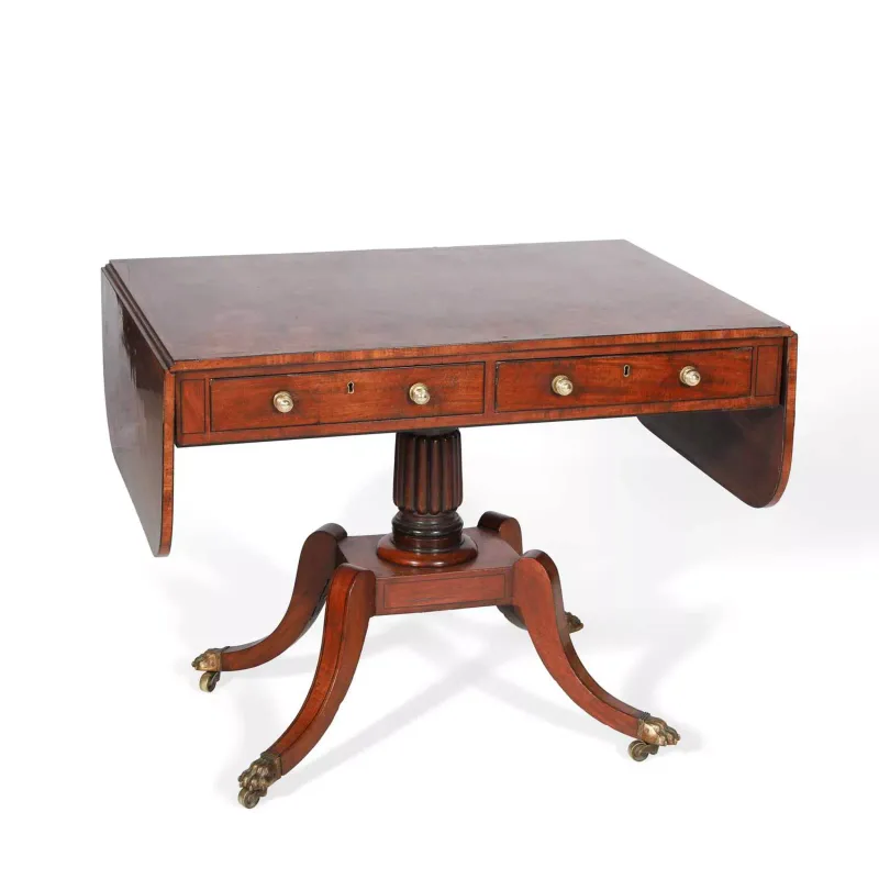 A Regency Mahogany Sofa Table circa 1815