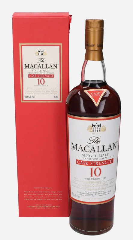 Macallan – Cask Strength 10 Year Old