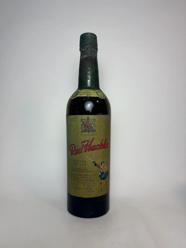 Hepburn & Ross Ltd. 'Red Hackle' Blended Scotch Whisky 1930s (75cl)