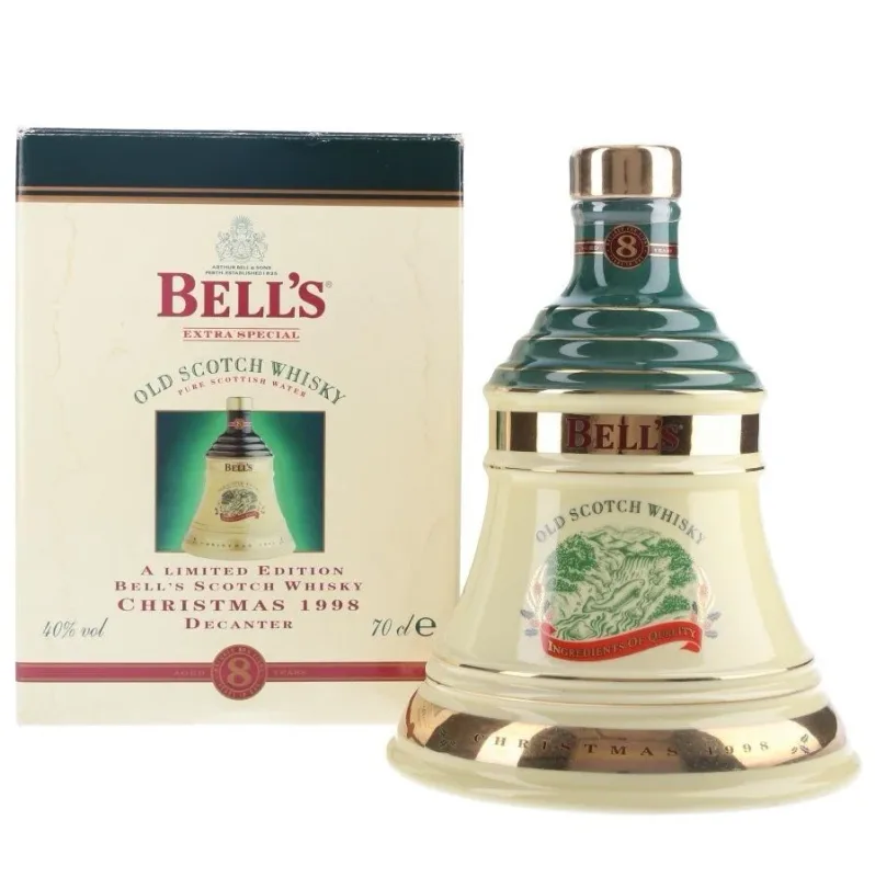 Bell's Extra Special 8 Year Old Christmas 1998 Decanter
