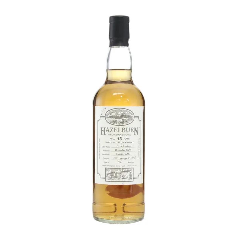 Hazelburn 2001 Virtual Open Day 2020 18 Year Old