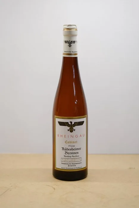 1966 Kloster Eberbach Rüdesheimer Bronnen Riesling Spätlese Cabinet - Rheingau - 1 Bottle (0.7L)