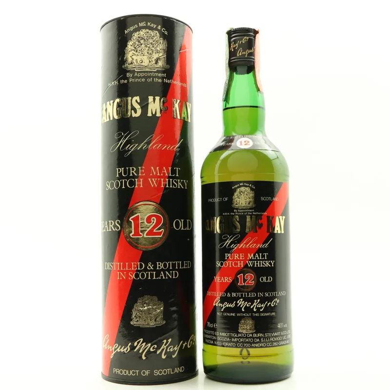 Angus McKay 12 Year Old (70cl, 40%)