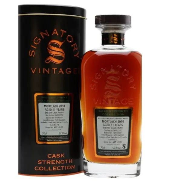 Mortlach – 2010 11 Years Old Signatory (57.8%)