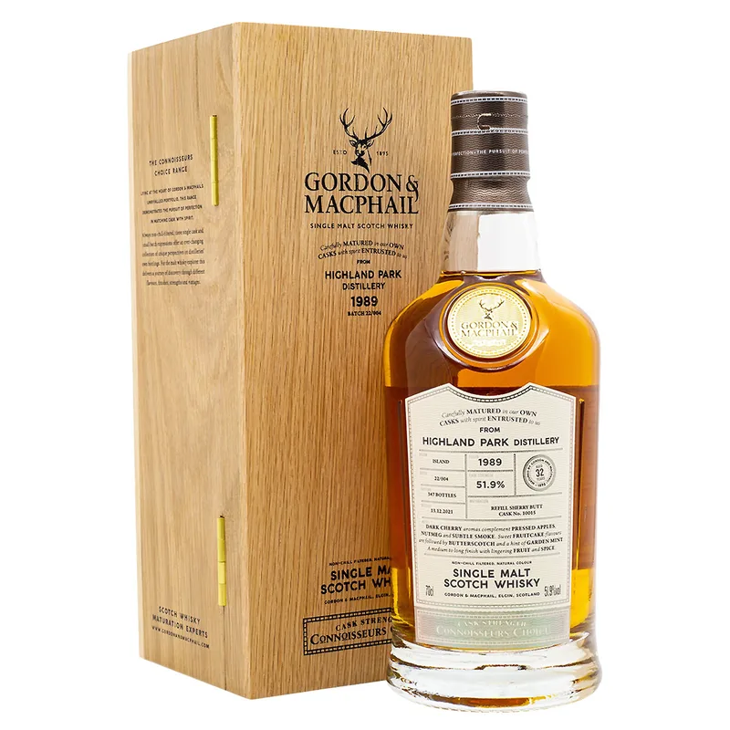 Gordon & MacPhail Highland Park 32 Year Old 1989/2021 Connoisseurs Choice Cask 10015 (70cl, 51.9%)