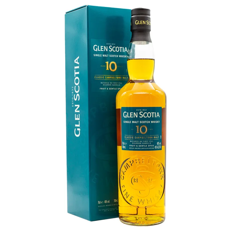 Glen Scotia – 10 Year Old Unpeated Classic (70cl, 40%)