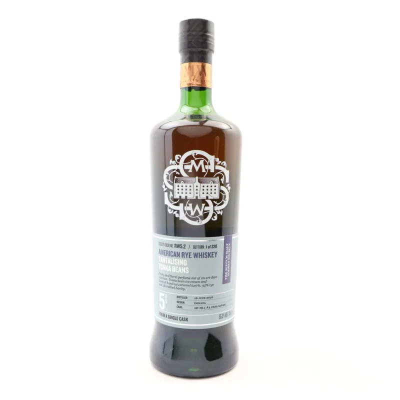 MGP – Lux Row 5 Year Old SMWS RW5.2 Tantalising Tonka Beans American Rye Whiskey (2016) (70cl)