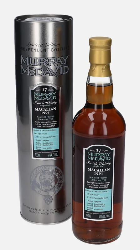 Macallan – 1991 17 Year Old Murray McDavid