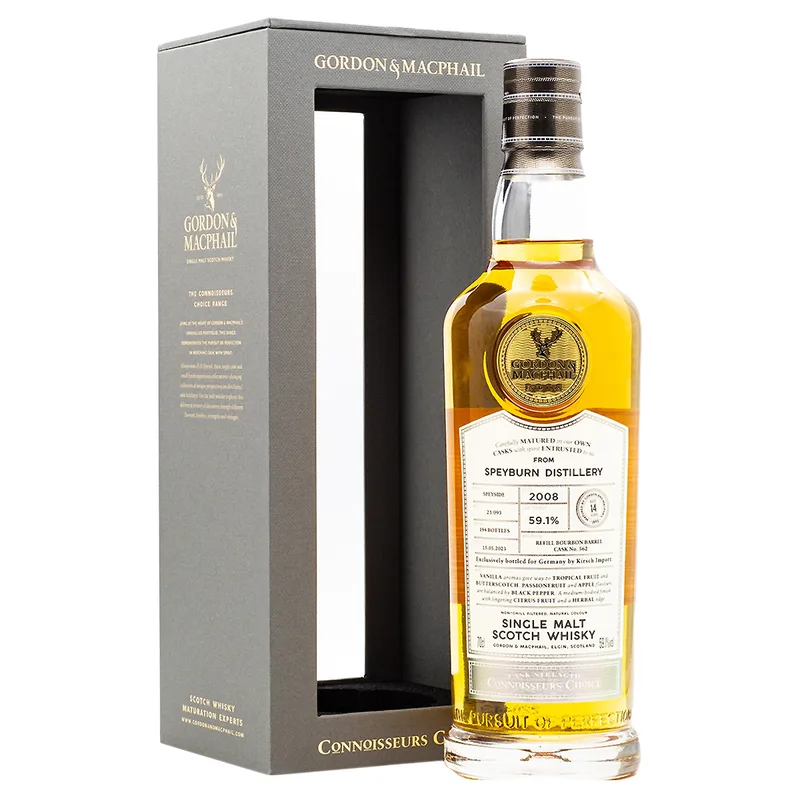 Gordon & MacPhail Speyburn Aged 14 Years 2008/2023 Cask 562 Connoisseurs Choice (70cl, 59.1%)