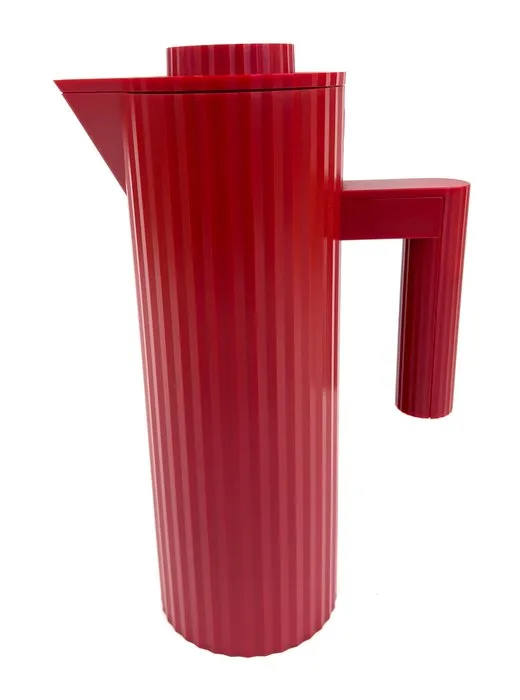Alessi - Michele De Lucchi - Thermos flask - Plissé - Thermoplastic resin - Thermo insulated jug