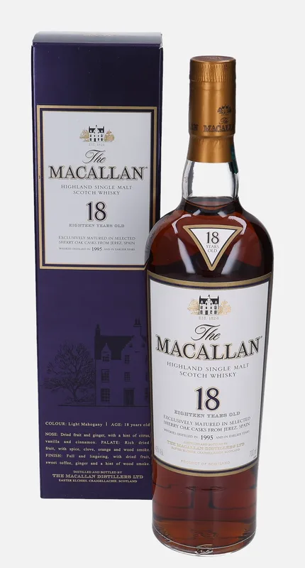 Macallan – 1995 18 Year Old