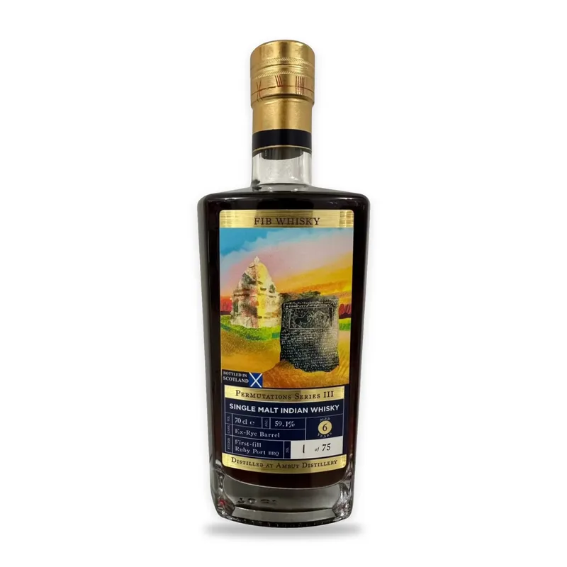Fib Whisky Amrut 6 Year Old Port Finish
