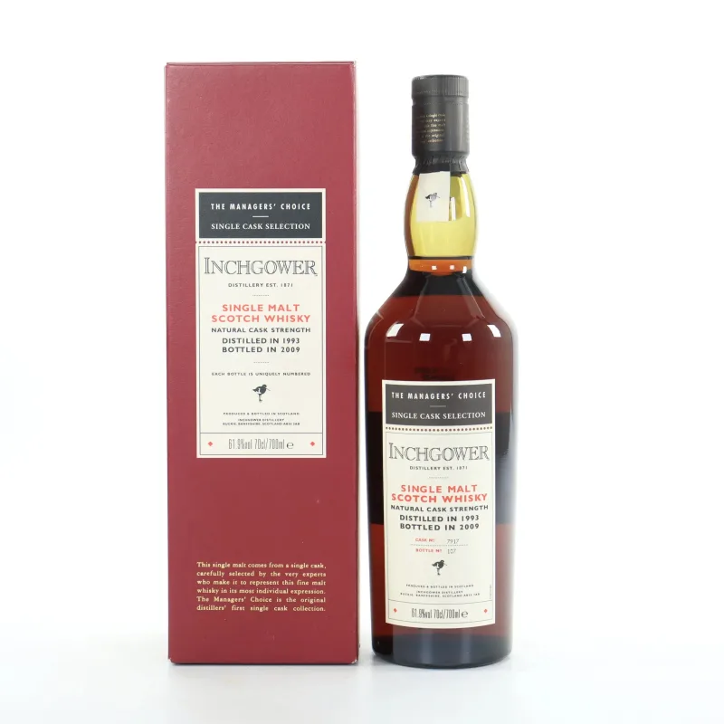 Inchgower – 1993 Single Cask #7917 The Manager's Choice (70cl, 61.9%)