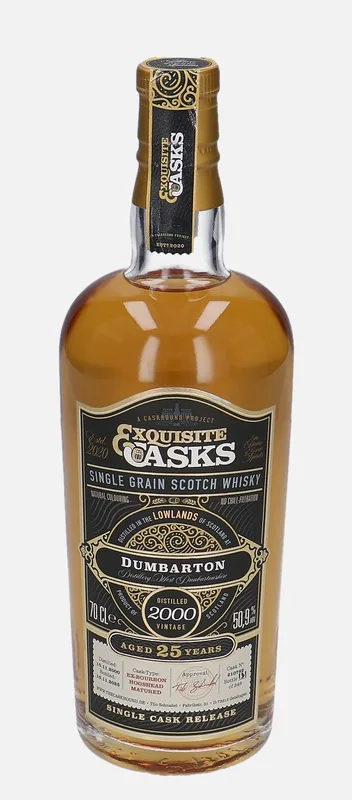 Dumbarton – 2000 25 Year Old The Caskhound Exquisite Casks
