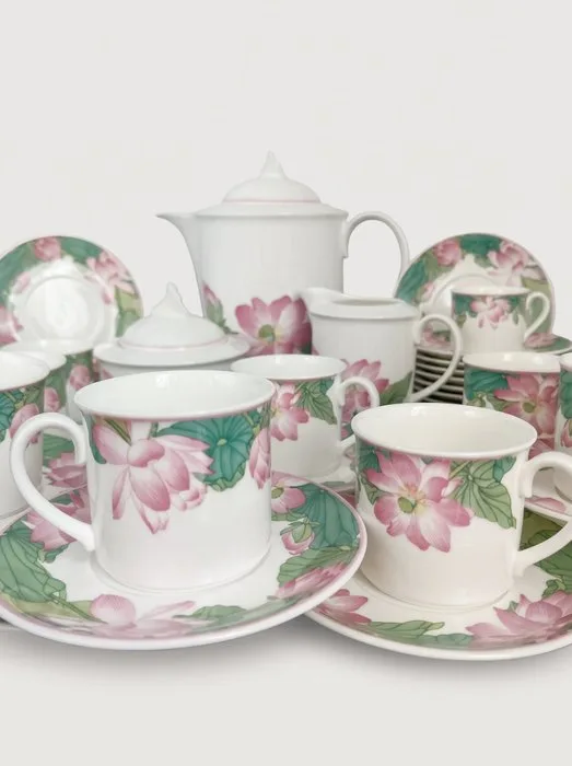 Villeroy & Boch - Coffee service (27) - Jade - Bone china