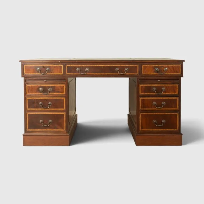 Desk - Oak - Antique 19th Century Desk