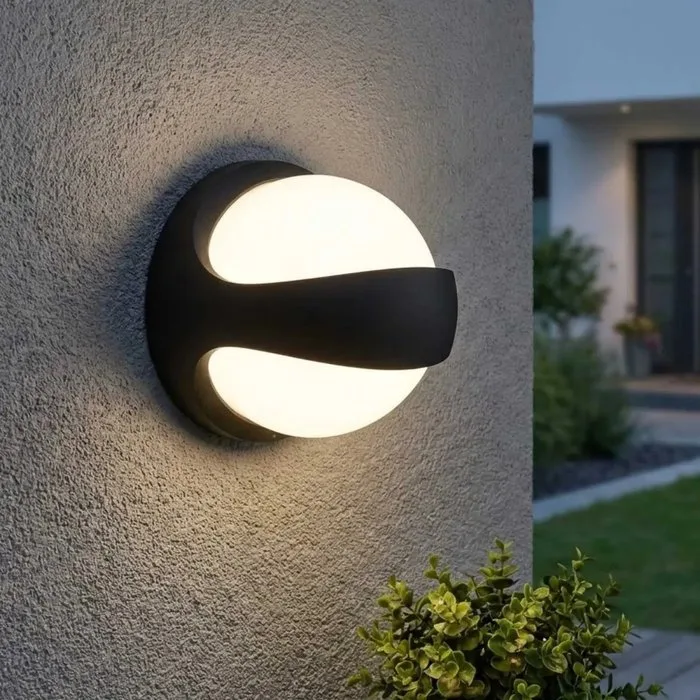 Akzent outdoor wall light - Wall lamp (2) - Akzent - Metal - 2 items