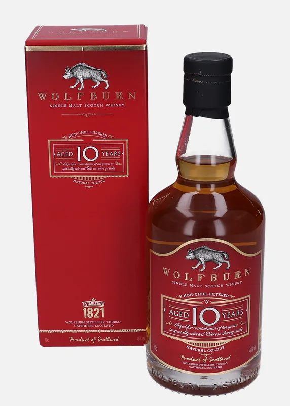 Wolfburn – 10 Year Old (70cl, 46%)
