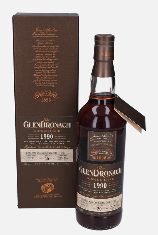 Glendronach – 1990 20 Year Old Single Cask
