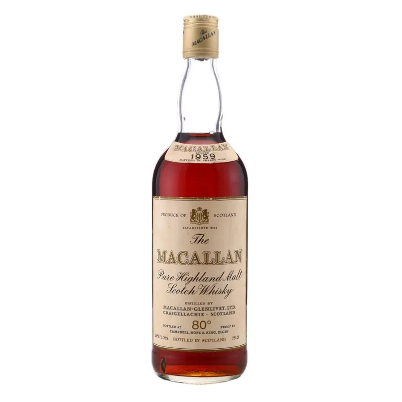Macallan – 1959 80° Proof (75cl, 80.00%)