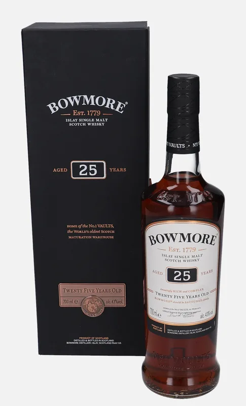Bowmore – 25 Year Old (70cl, 43%)