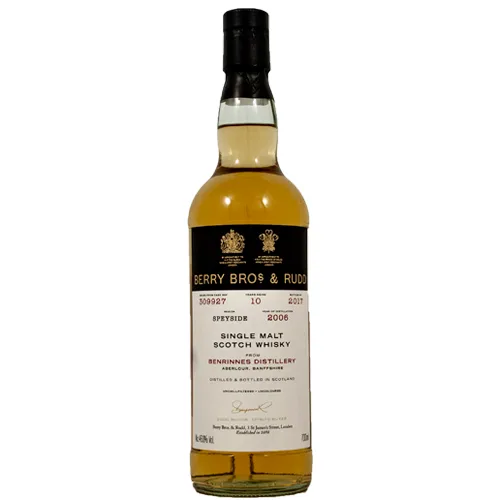 Benrinnes – 10 Year Old (2006/2017), Berry Bros & Rudd Single Cask (70cl, 46%)