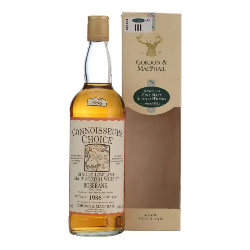 Rosebank – 1986 Connoisseurs Choice