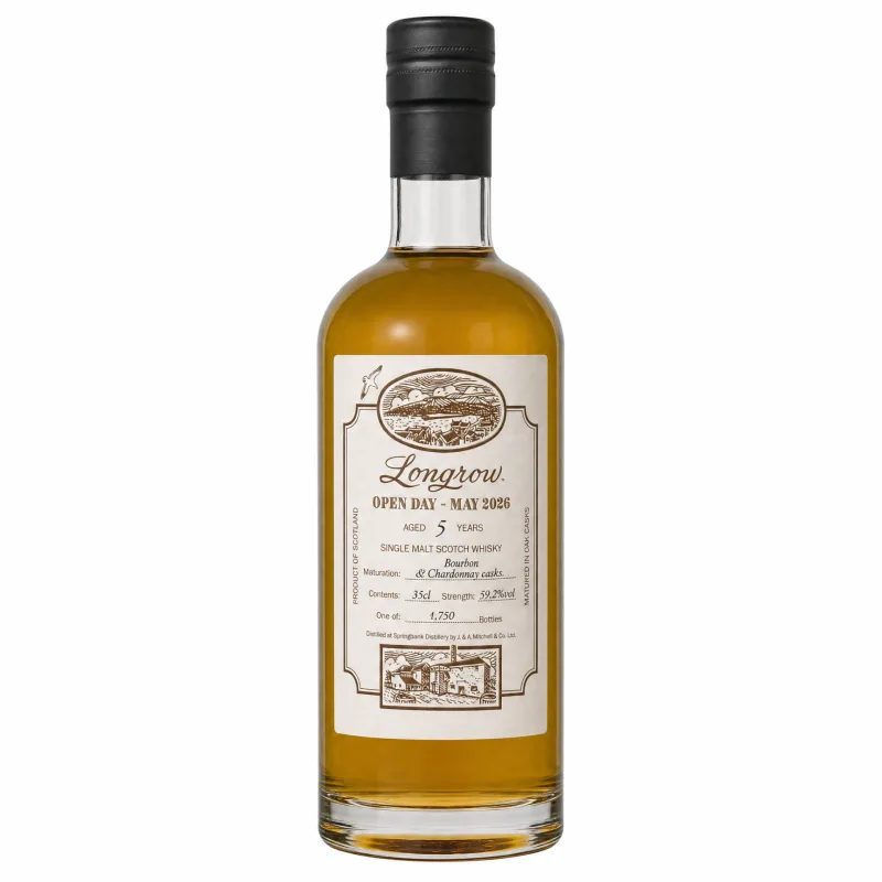 Longrow – 5 Year Old Open Day 2026 Bourbon & Chardonnay Cask Matured Campbeltown Malts Festival Exclusive