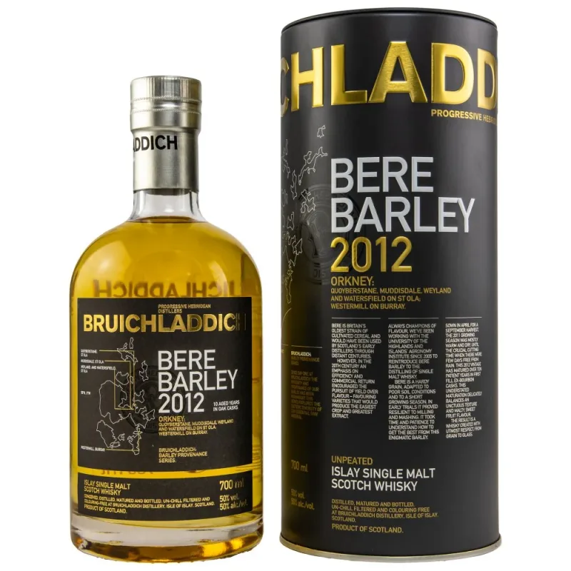 Bruichladdich – Bere Barley 2012 (70cl, 50%)