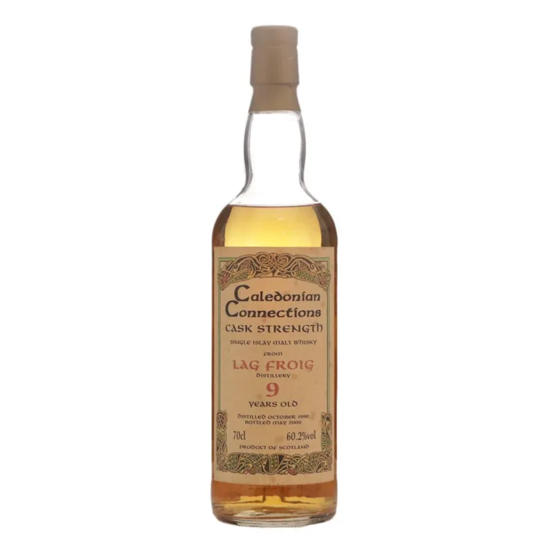 Laphroaig – 'Lag Froig' 1990 Caledonian Connections (70cl, 45.00%)