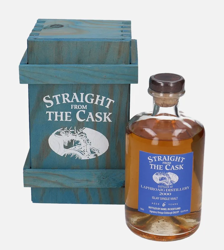 Laphroaig – 2000 6 Year Old Signatory Vintage Scotch Whisky Co. Straight from the Cask