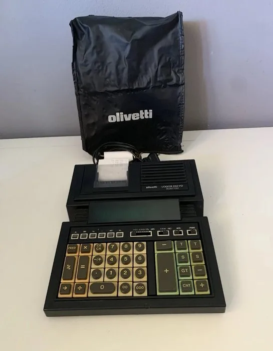 Mario Bellini - Olivetti, Logos 262PD - Calculator - 1980-1990