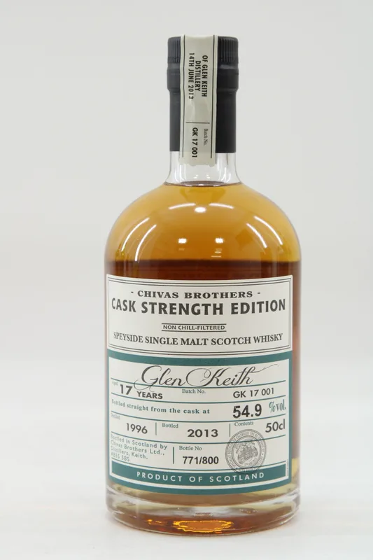 Glen Keith – 17 Years Old - 1996 Cask Strength 50cl