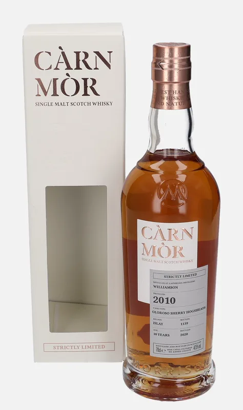 Laphroaig – 2010 10 Year Old Morrison Scotch Whisky Distillers Càrn Mòr