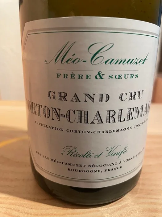 2016 Méo-Camuzet Frère & Soeurs - Corton Charlemagne Grand Cru - 1 Bottle (0.75L)
