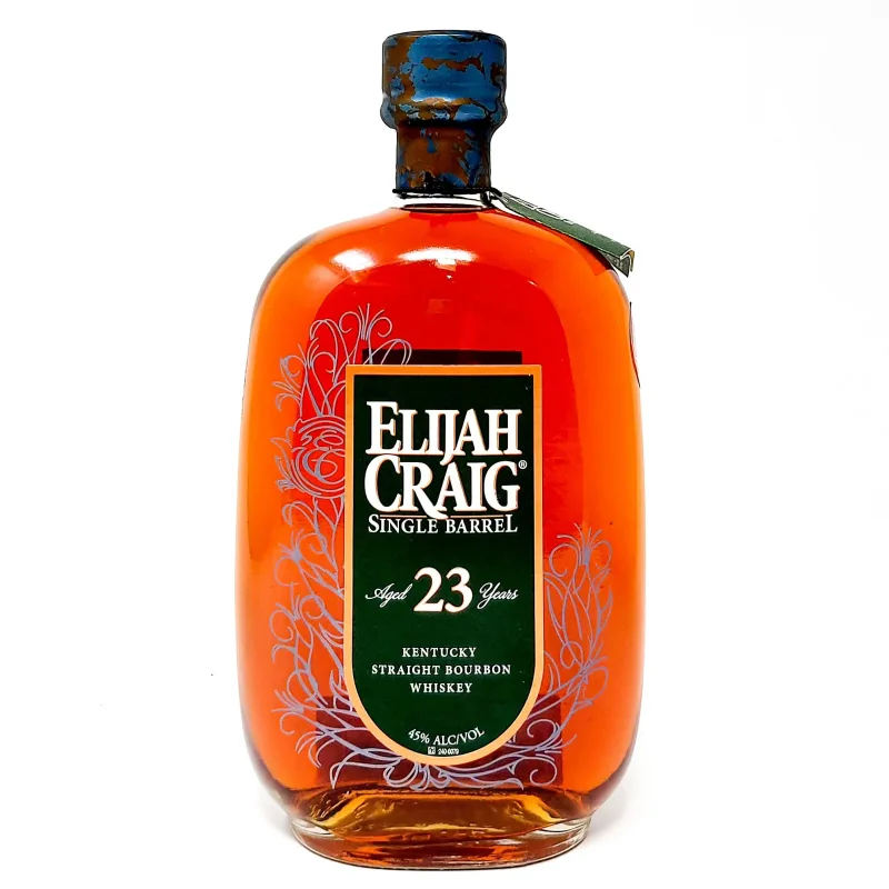 Elijah Craig 23 Year Old 2017 Single Barrel #77 Kentucky Straight Bourbon