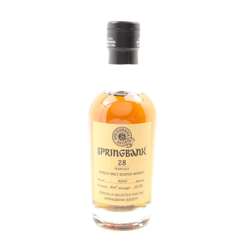 Springbank – 28 Year Old Society Bottling 20cl (20cl, 48.2%)