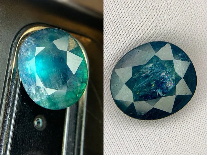 1 pcs Blue Sapphire - 11.39 ct - International Colored Gemstone Association (ICA GemLab) - Natural Rare Sapphire