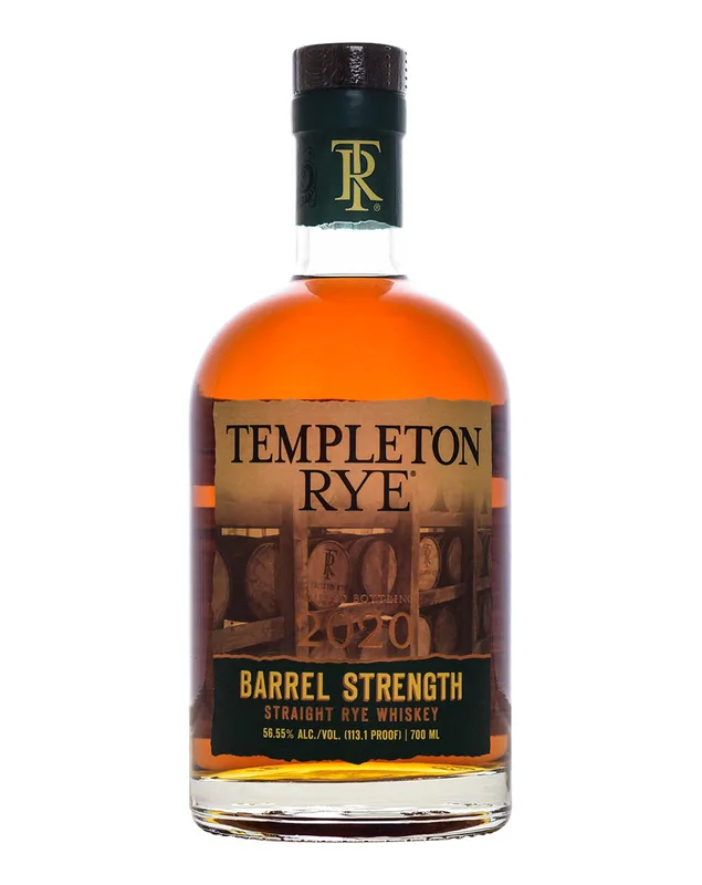 Templeton Rye Barrel Strength 2020